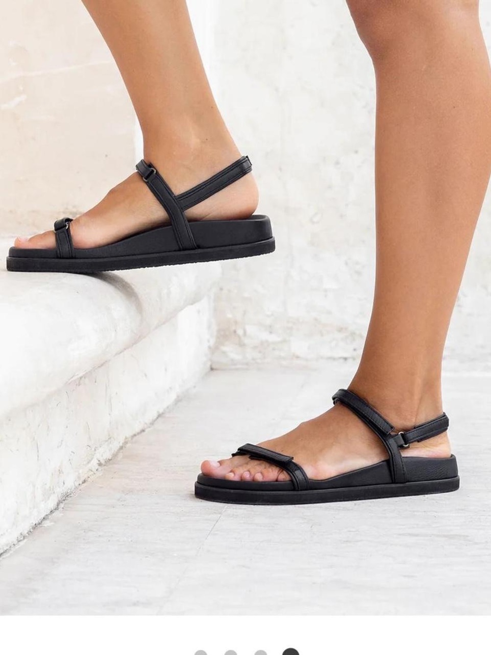 A New Day Nova Sporty Cork Platform Sandals Size 6.5